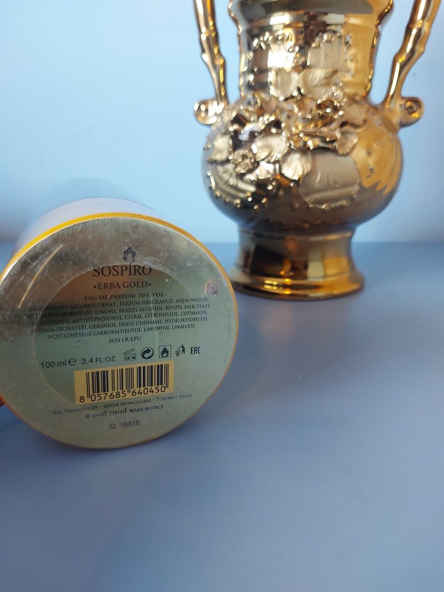 Parfum Sospiro Erba Pura Gold