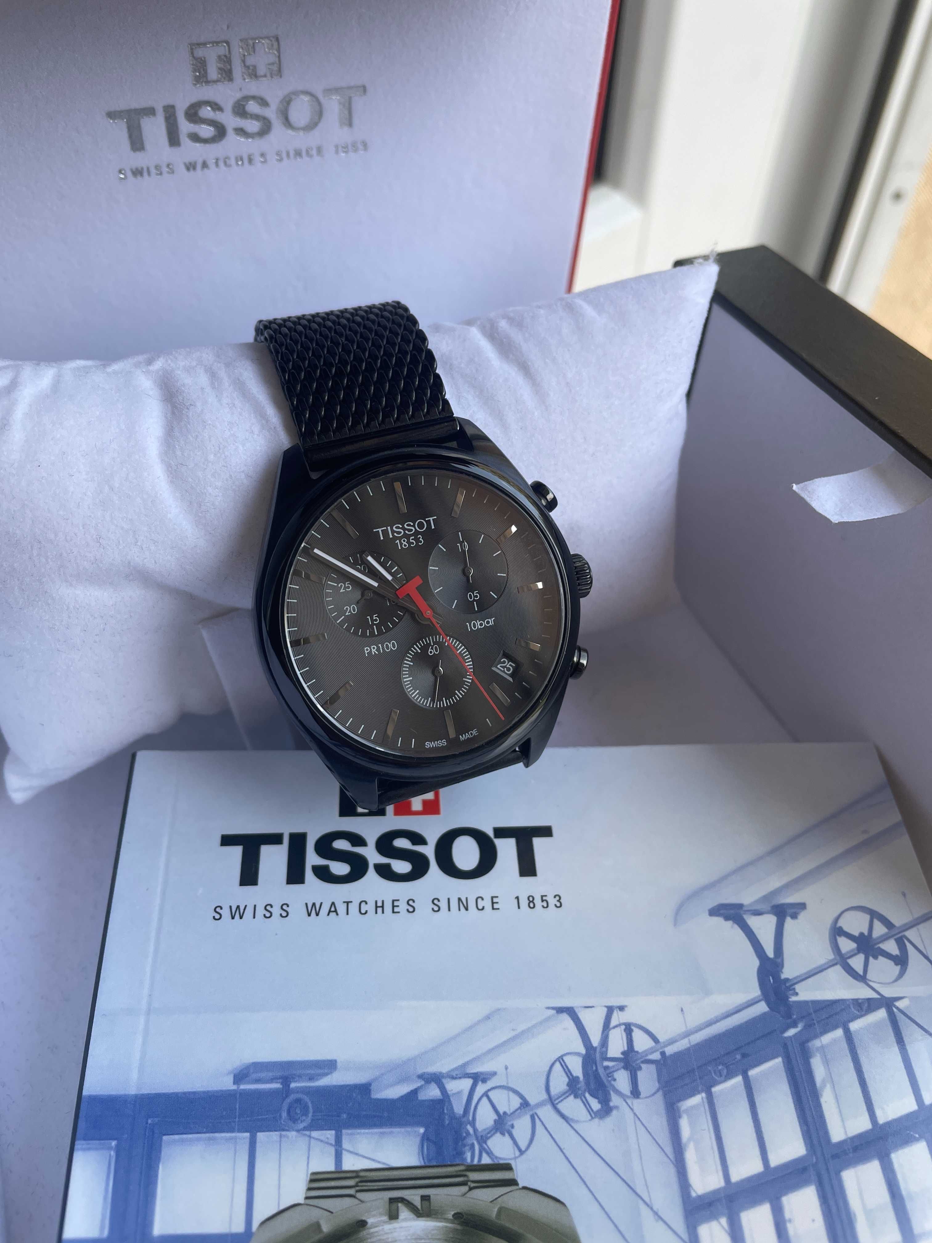 Ceas Tissot PR 100 Chronograph Black