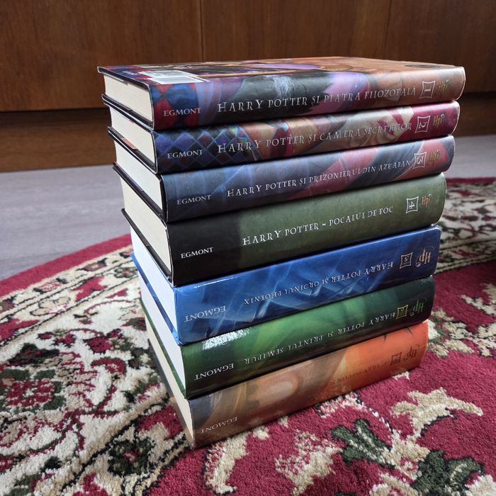 Seria Harry Potter - Egmont, toate volumele cartonate,impecabile