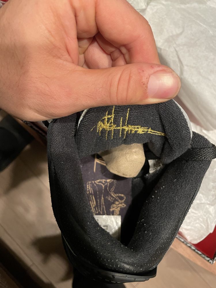 Jordan Retro 3 Tinker Hatfield Black 2019 Размер 44 Оригинал