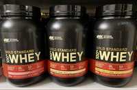 Протеин, изолят, Optimum Nutrition, 100% Whey Gold Standard, 900гр