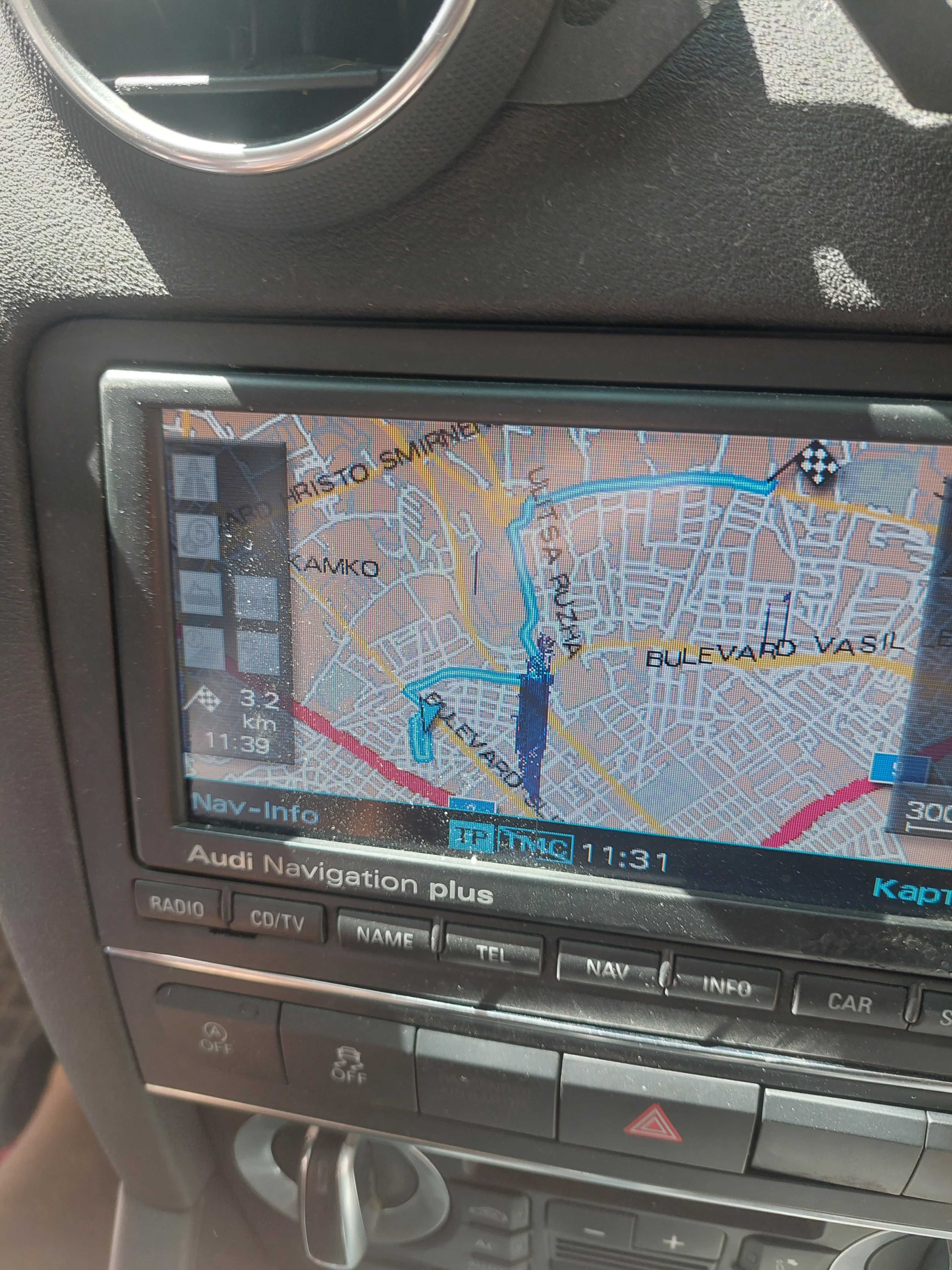 AUDi навигационна SD карта за RNS-E 2020г + BG меню