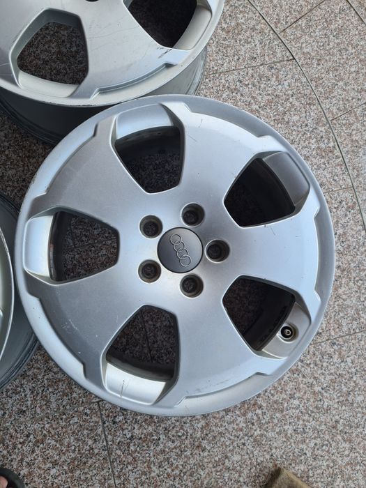 Vând jante Audi R17 - 7.5J, ET ~40-50, 5x112, aliaj, aluminiu