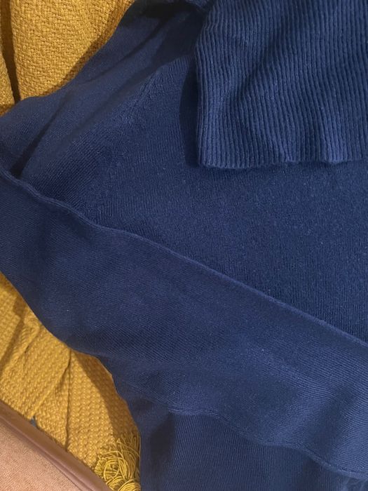 Helancă pe gât bleumarin închis nouă S dama