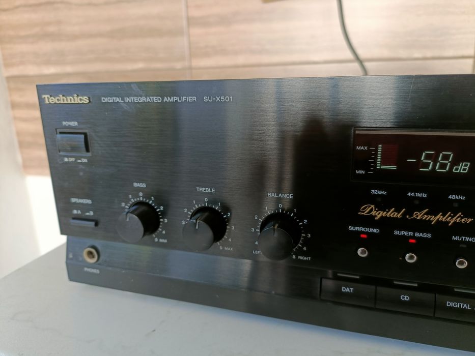 Technics SU X 501, amplificator stereo cu DAC incorporat, made in Jap