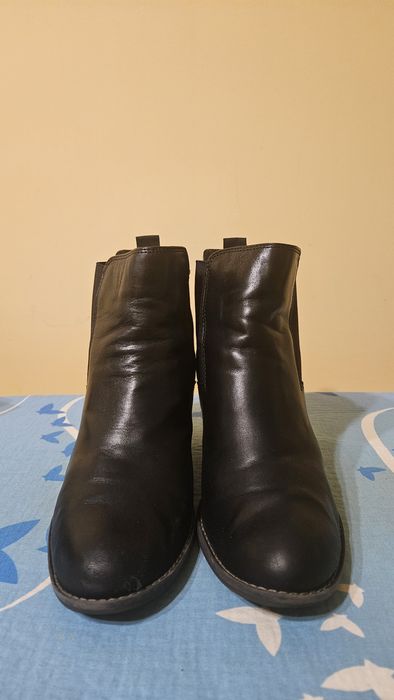Botine negre Tamaris