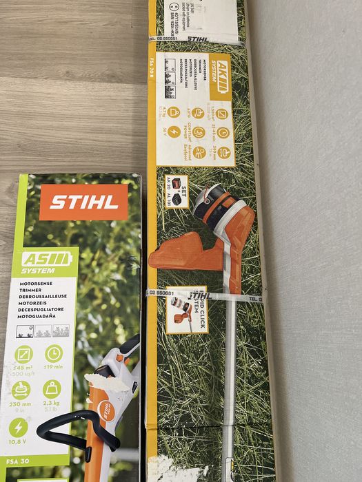 Motocoase Stihl FSA 70 sau FSA 30-Noi