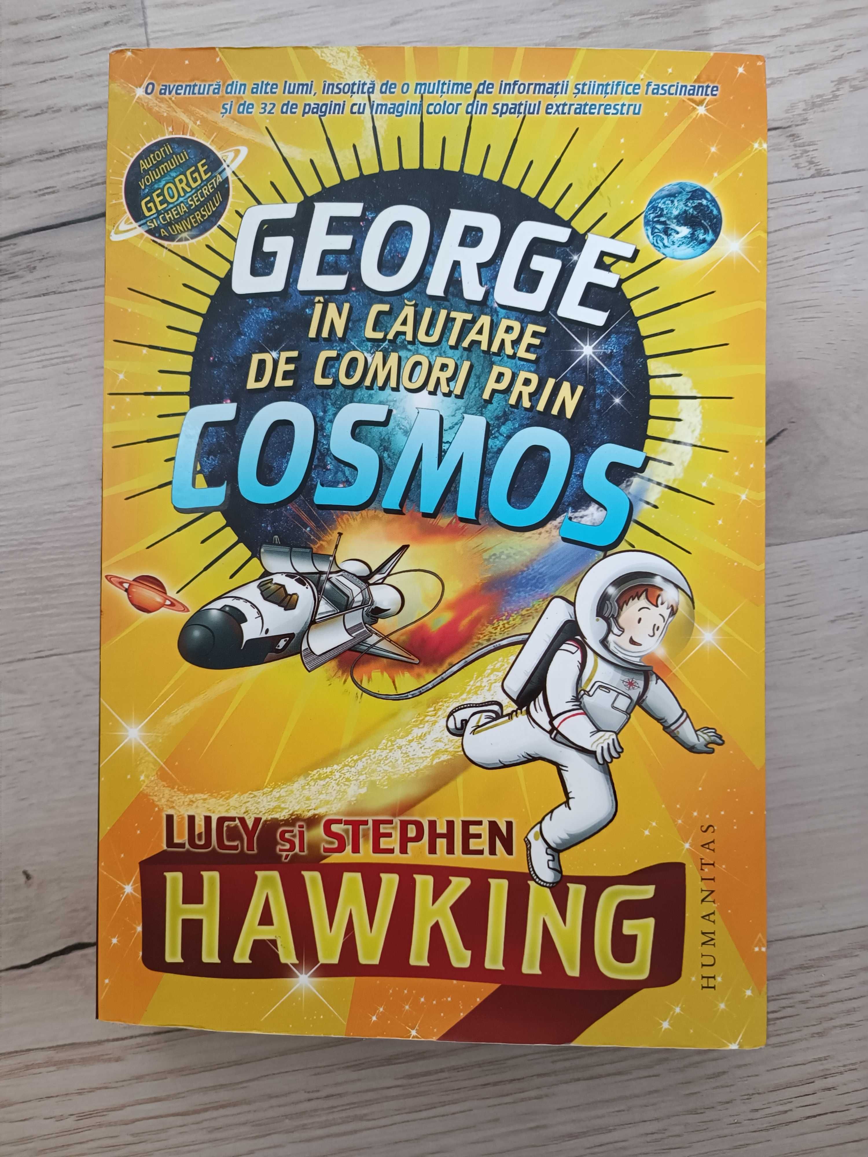 5 volume din seria aventurilor lui George, de Stephen și Lucy Hawking.