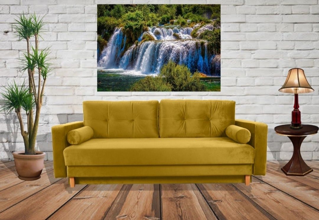 Tablou canvas cascada,simbolul abundentei