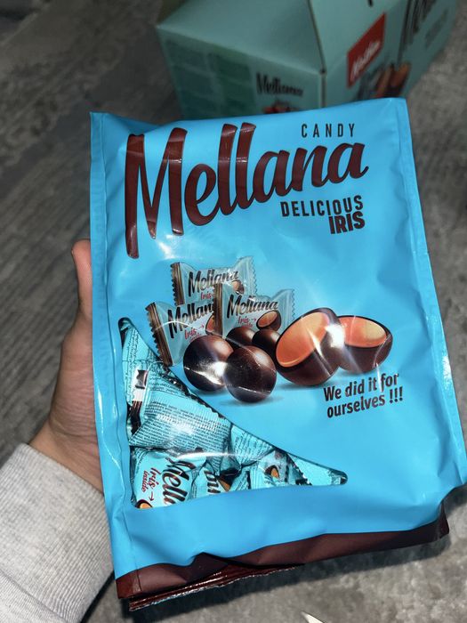 Mellana Iris 500g — Super Mazali Shokolad!