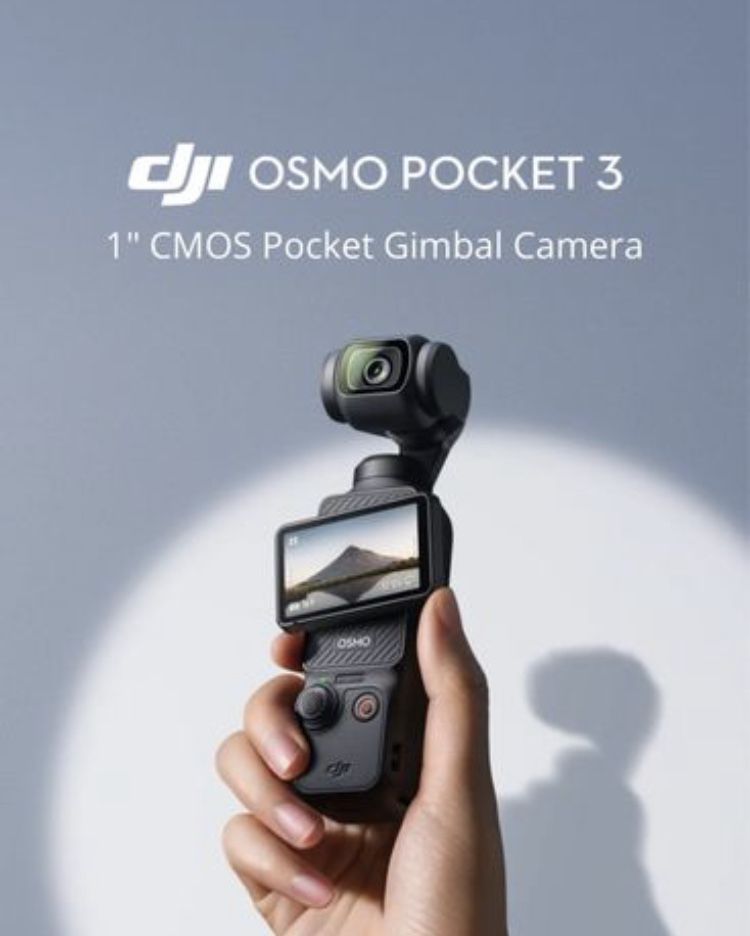 Dji Osmo pocket 3 creator combo kamera camera action