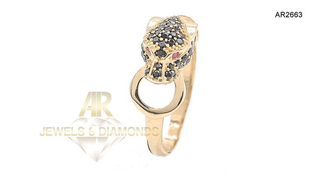 Inel Aur 14 K model nou ARJEWELS&DIAMONDS(AR2663)