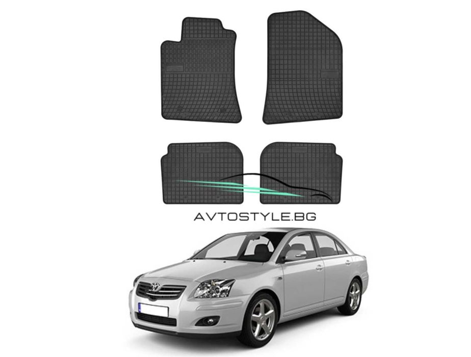 Гумени стелки за Toyota Avensis 2003-2009 г., Frogum - El Toro