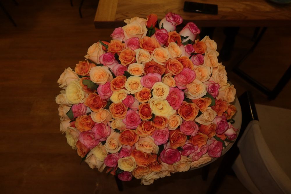 Красивый букетик свежий