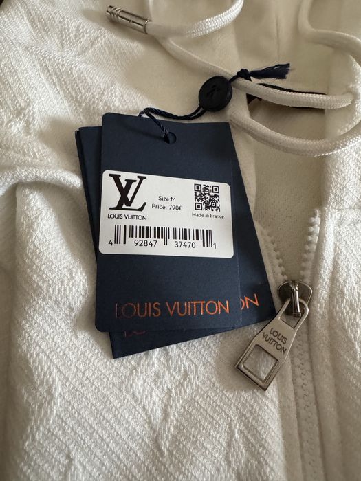 Louis Vuitton-Автентичен чисто нов мъжки суитчър Л размер