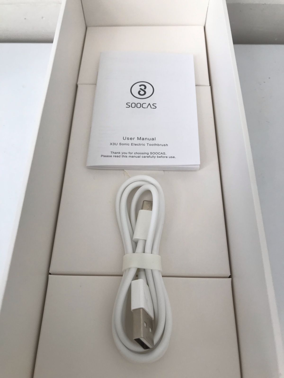 Электрическая зубная щетка Xiaomi Soocas X3U Electric Toothbrush - Чер