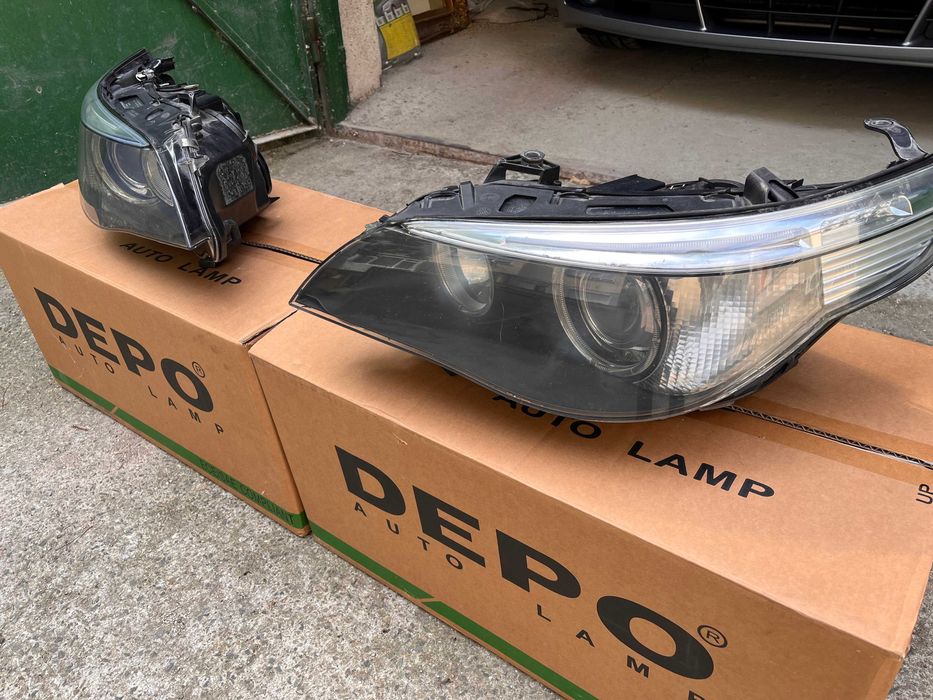 Фарове ксенон БМВ Е60/ 2005 г. (xenon bmw e60)