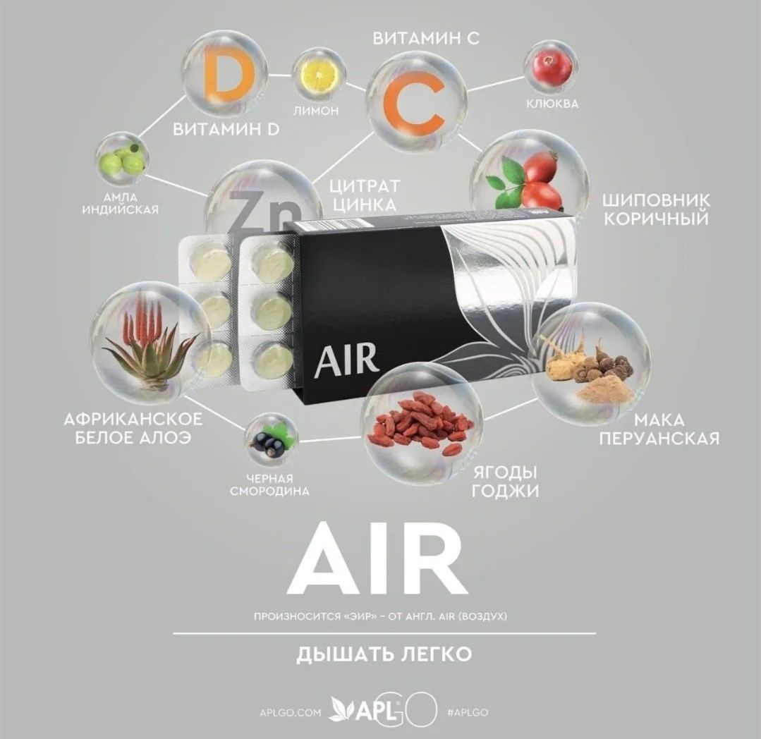 AIR - помощь для всей дыхательной системы