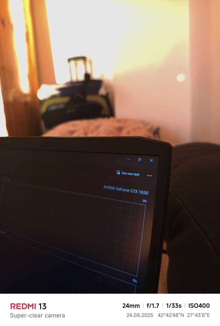 Idea Pad 3 Gaming страшно запазен