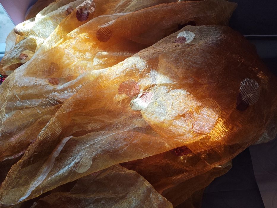 Перде от органза ,за хол дневна