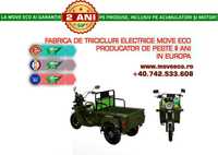 Tricicleta Electrica Basculabila CARGO250 MoveECO 2 PERSOANE