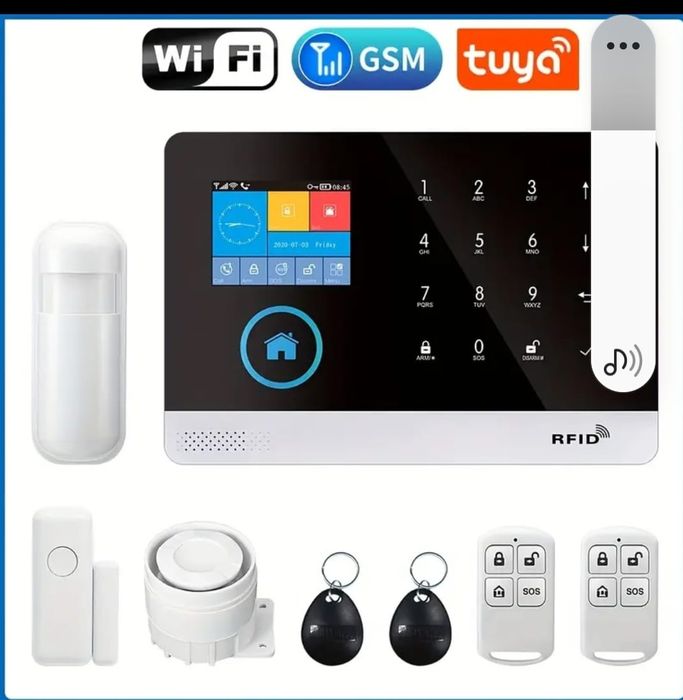 Alarma wireless cu cartela telefon