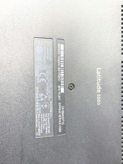 Laptop. Dell Latitude 5580 i7-7600U Nvidia 930MX 2GB 8GB RAM 256GB SSD