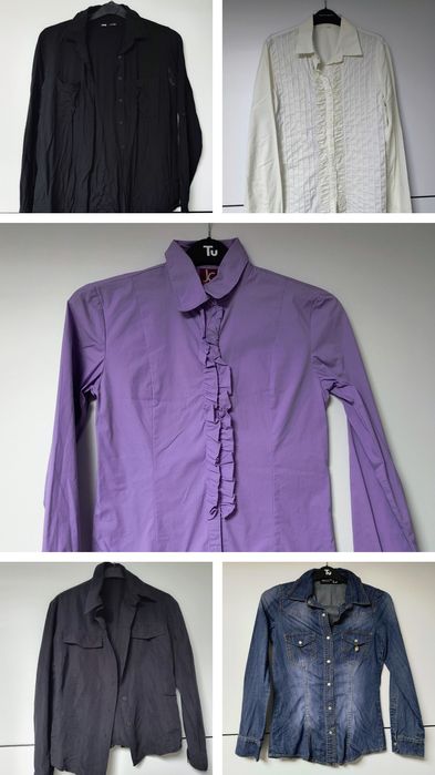 Lot / Set - 9 Cămăși Damă - XS / S