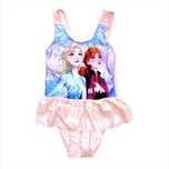 Costum de baie intreg cu Frozen ptr. fete de: 4, 5, 6, 7, 8, si 10 ani