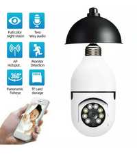 Camera IP WIFI Light Bulb Motion Detection 360° Panoramic Security