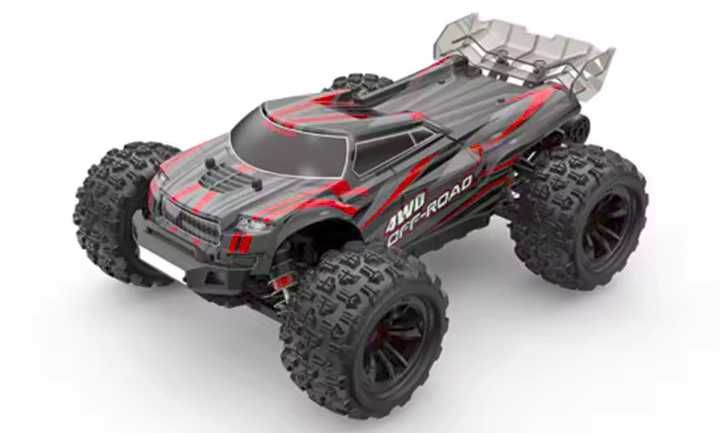 Offroad Stunt Basher MJX 16210 1:16, brushless, 70км\ч, Червен