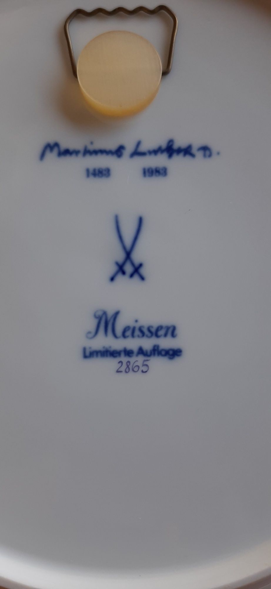Порцеланова чиния Meissen