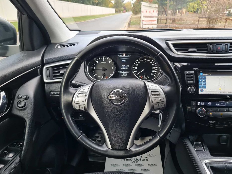 Nissan Qashqai 1.5 DCI 110 CP, încălzire scaune, cameră, EU5, GARANȚIE