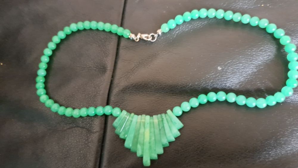 Colier de smaralde naturale