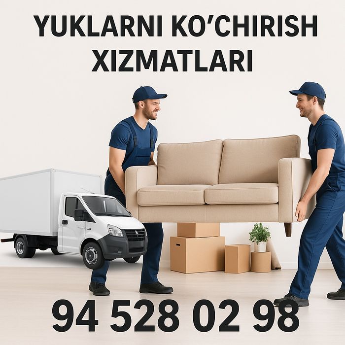 Yuklarni koʼchirish xizmati buzish ishlarini qilamiz .