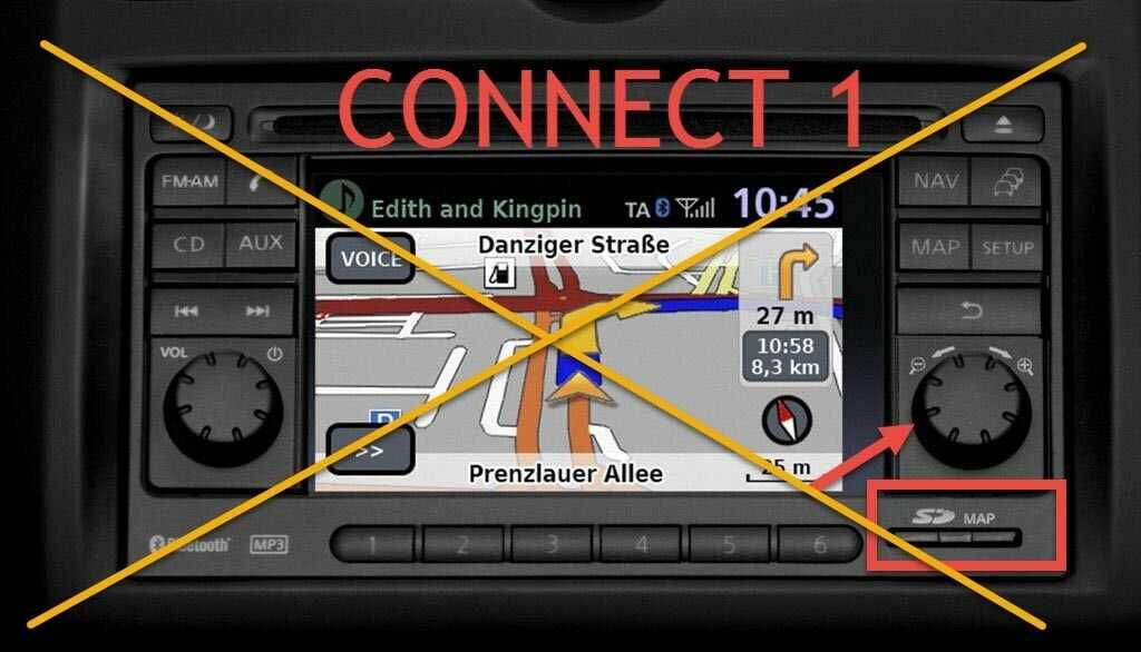 Ново NISSAN Connect 1 LCN1 V12 MAPS SD CARD 2024 сд карта Нисан Europe