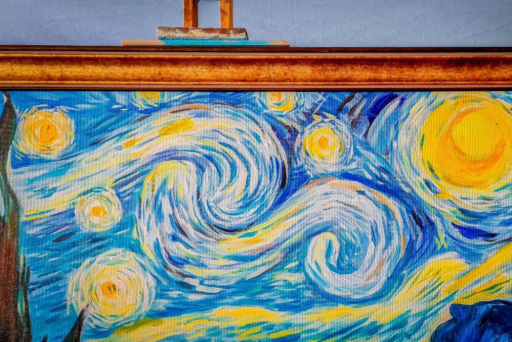Pictura, Tablou pe panza in ulei, reproducere Van Gogh 50x70