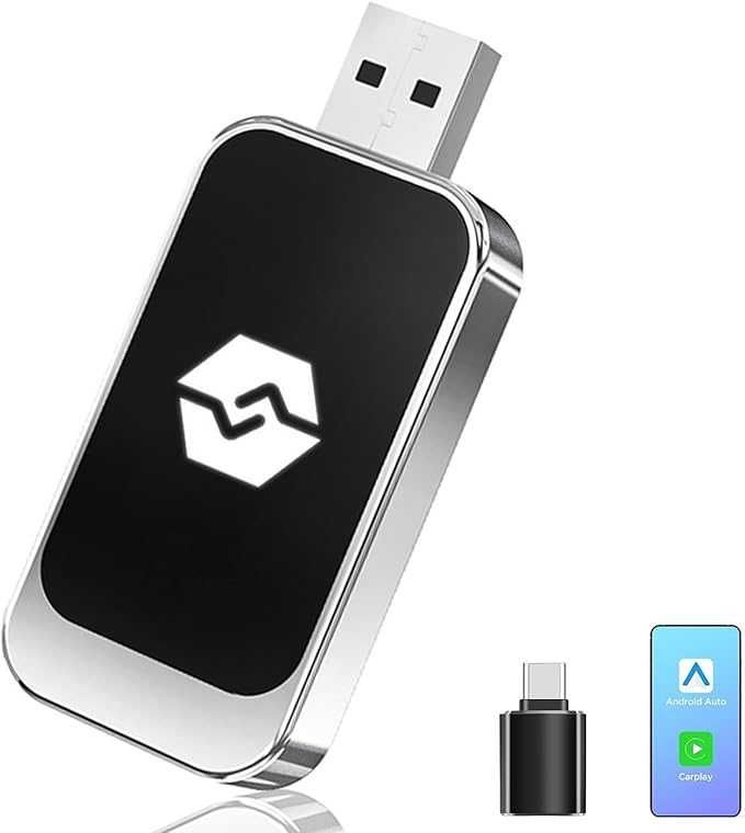 ZUOQIANG 2 в 1 безжичен Carplay адаптер