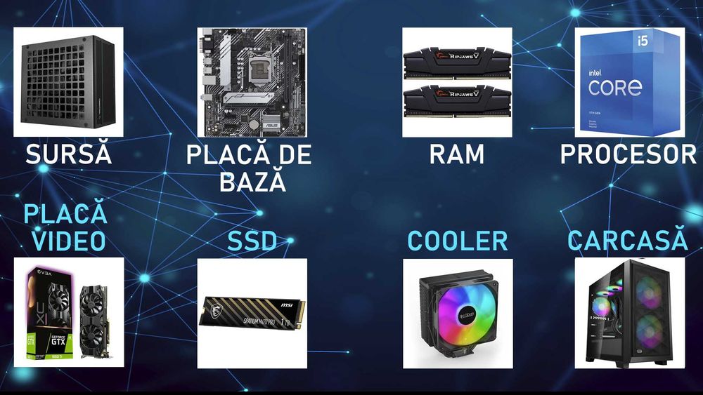 PC Gaming i5 11400F • GTX 1660 Ti • 32GB DDR4 • 1TB SSD • Win 11
