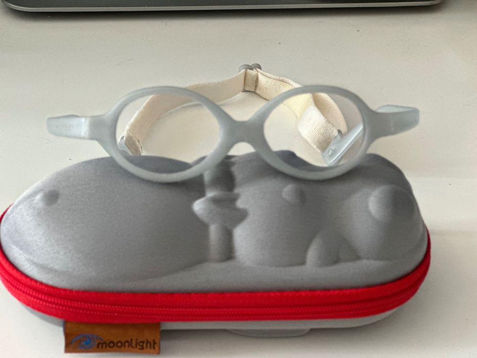 Rame ochelari atraumatice Miraflex Baby Zero 2 34/15 112 mm Clear Grey