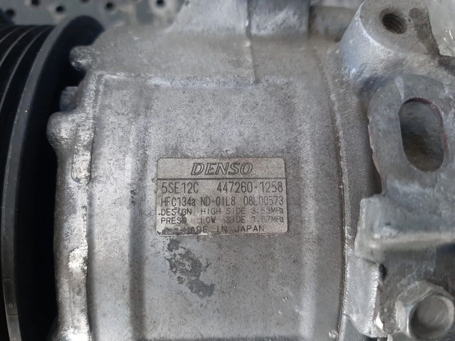 compresor clima ac toyota rav 4  avensis t27  2.2 d d4d 4wd 2ad euro 5  447260-1258