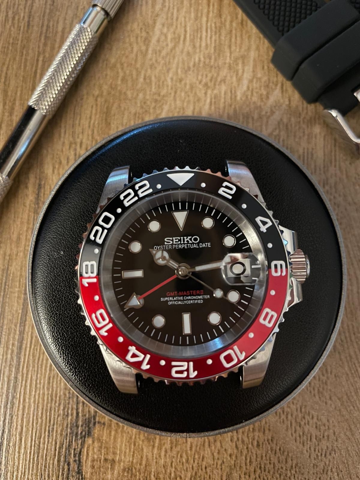 Ceas Seiko GMT mod