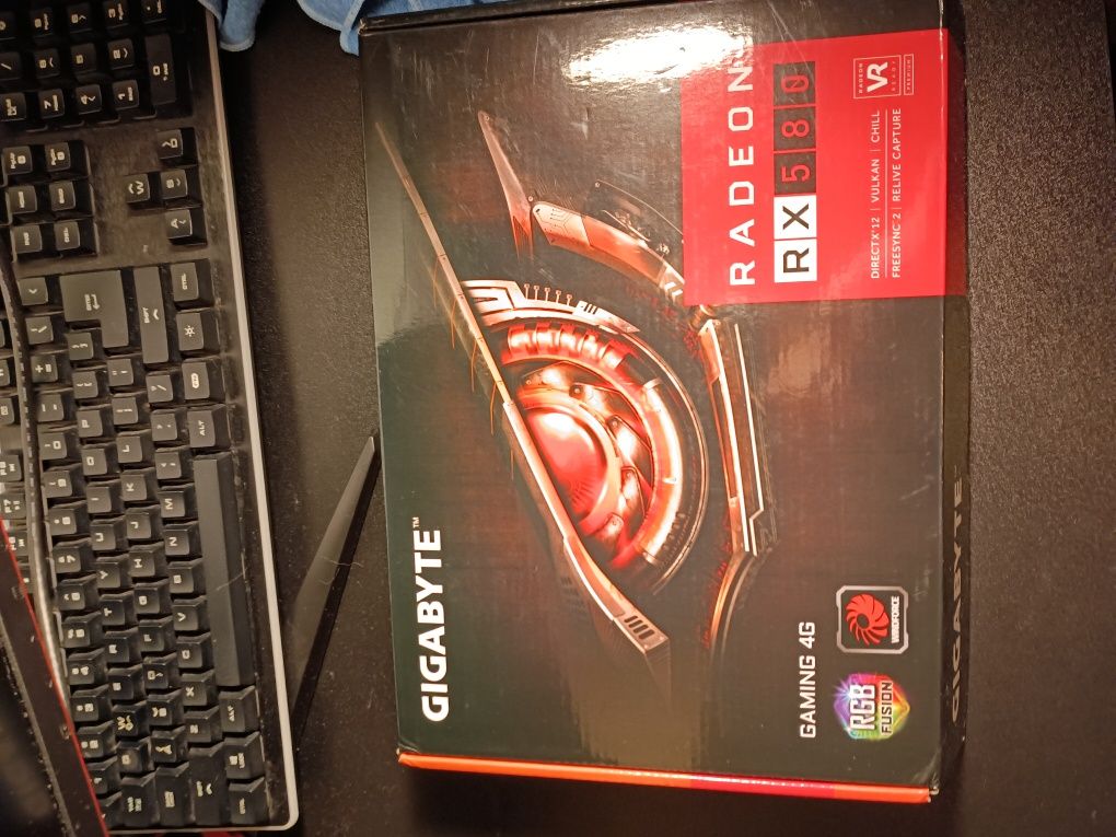 Видео карта Gigabyte Rx 580 4gb