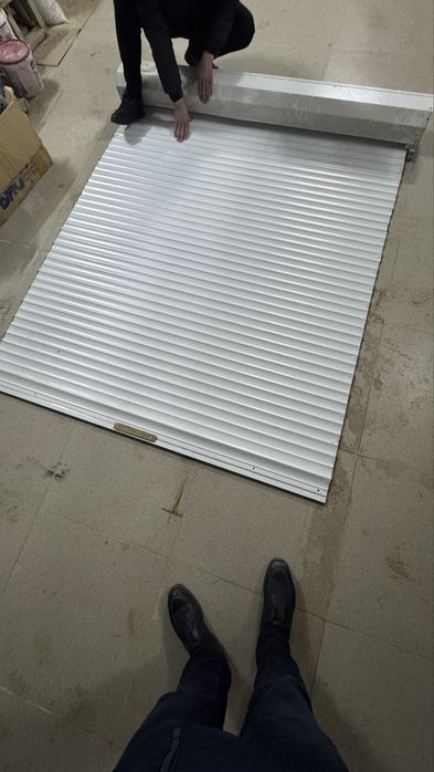 Рол ворота алюмин