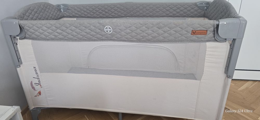 Бебешка кошара CANGAROO Indiana Цвят - сива.