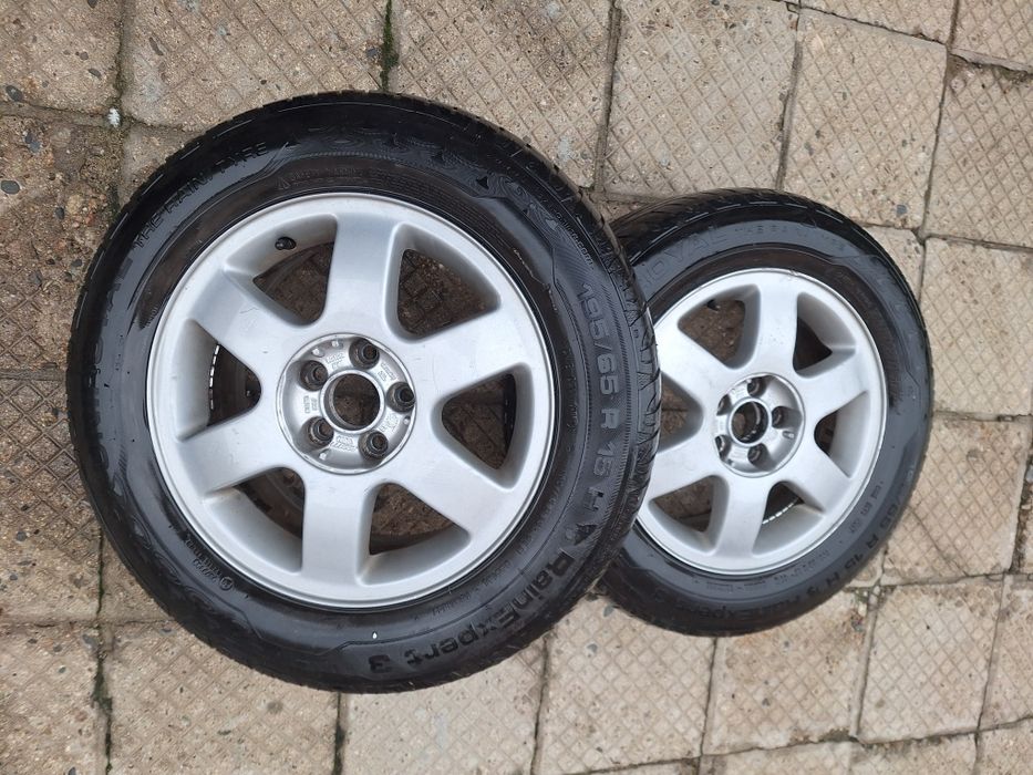 Продавам 2 бр. джанти за аудио А3 5х100, 15 цола