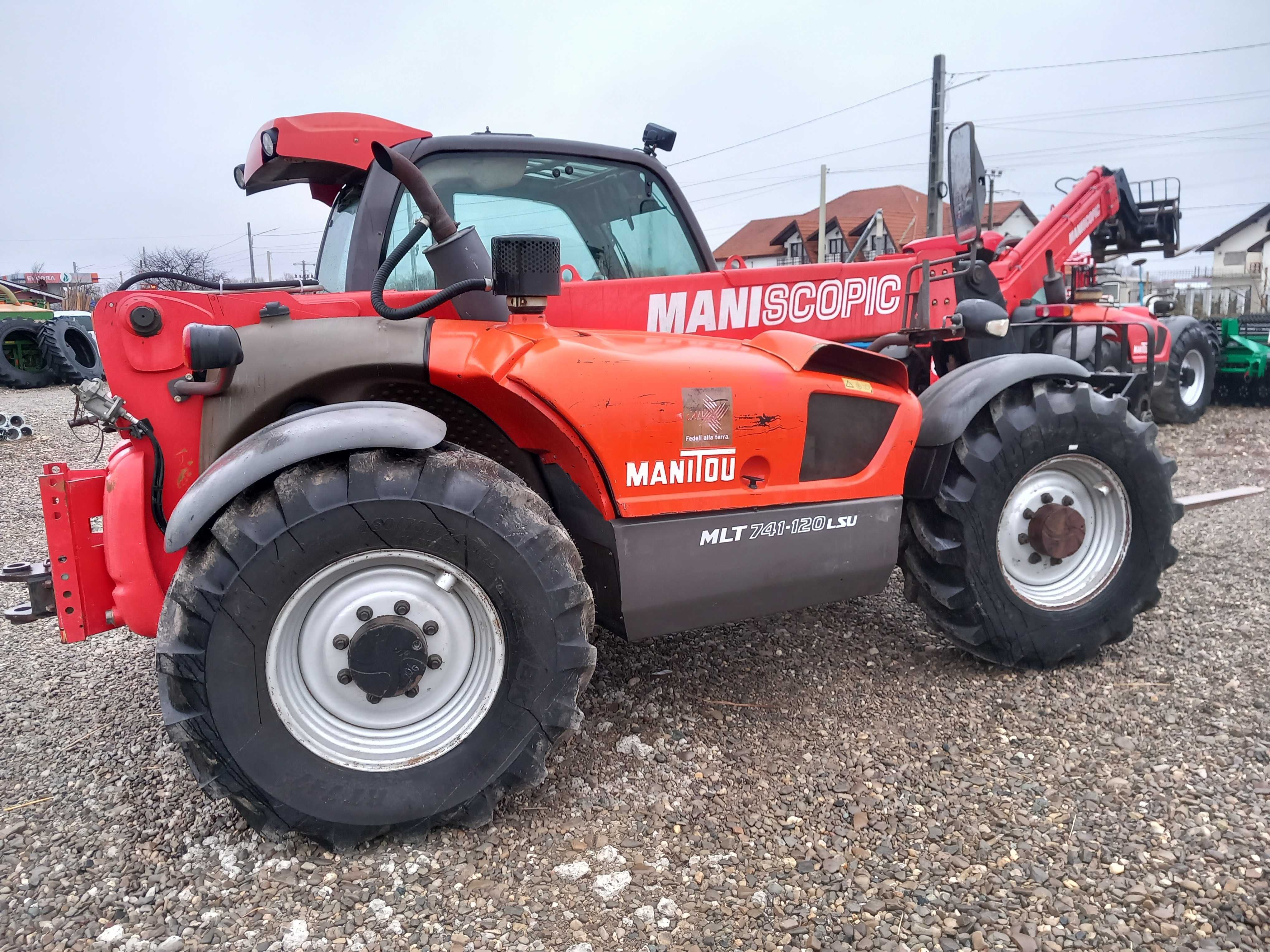 Maitou incarcator telescopic, Manitou MLT 741, o piesa