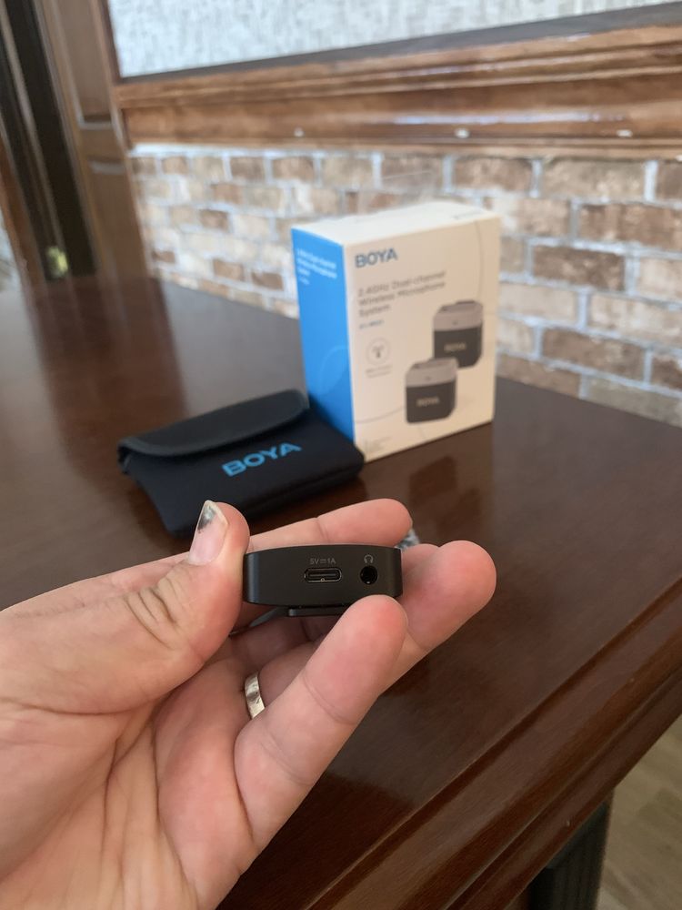 Boya BY-M1V1 Dual-channel Wireless Mikrofon – 50$