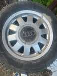 4 Cauciucuri 195-65-15 cu jante aluminiu audi