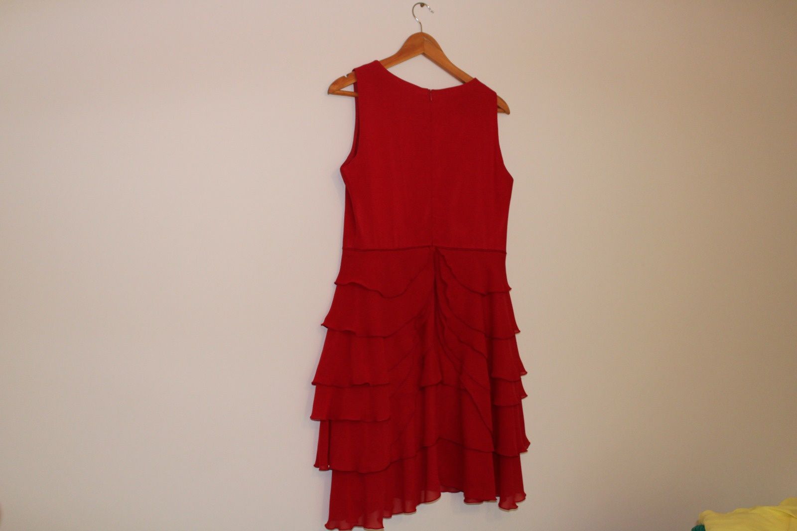 Rochie ocazie roșie mărimea M (talie 86cm)